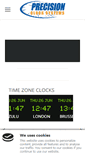 Mobile Screenshot of precisionclocks.ie